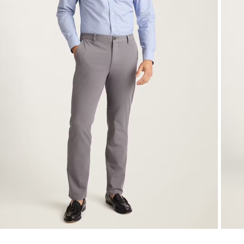 Men's Bonobos- The Chinos 2.0 - Athletic Fit - Graphite Color - 33x32
